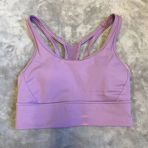 Lululemon Mesh-Back Long Line Train Bra